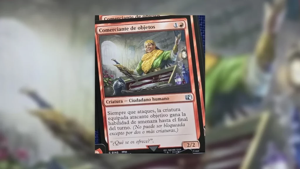 MTG Final Fantasy Leaks Item Merchant
