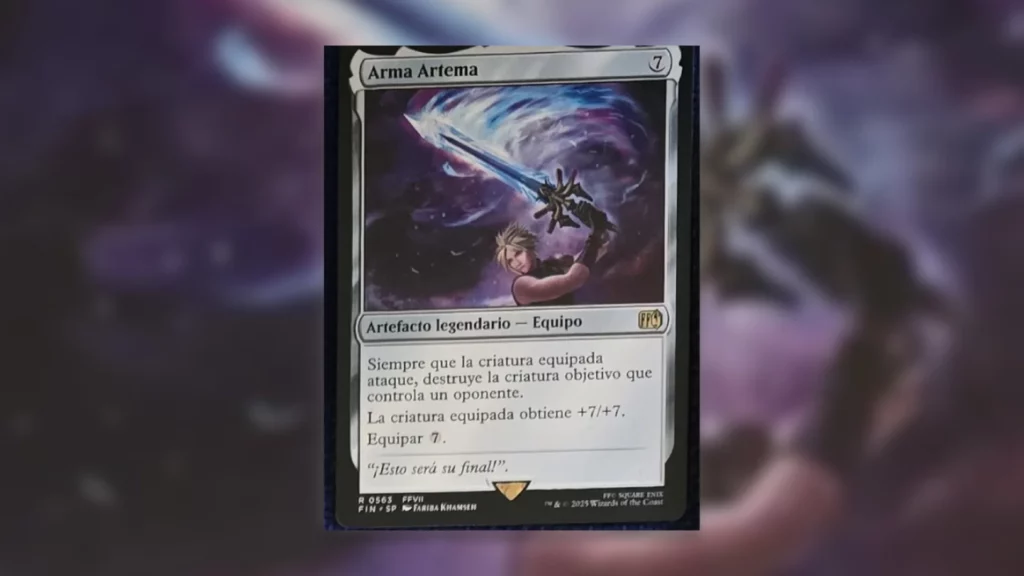 MTG Final Fantasy Leaks Ultima Weapon