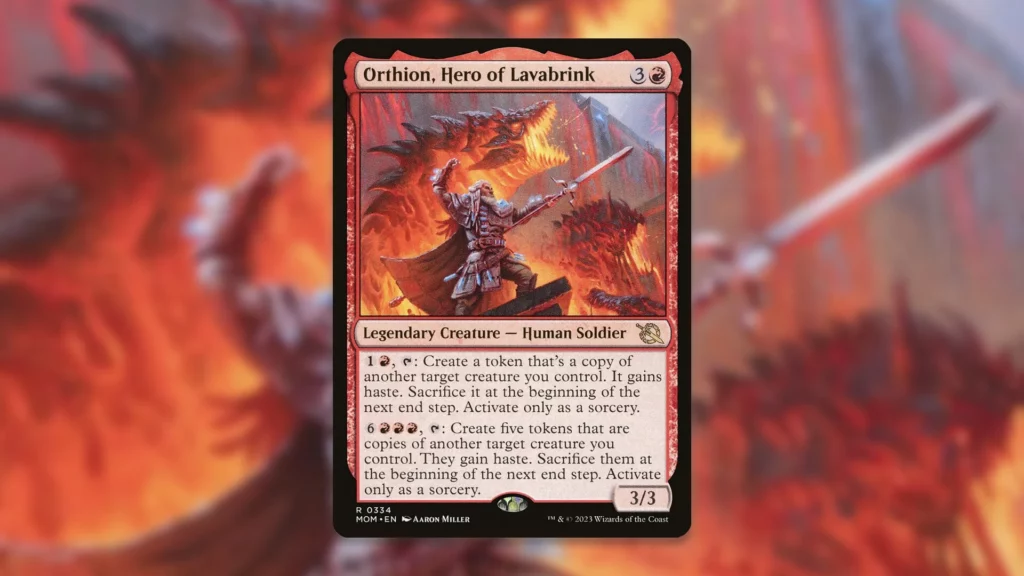 Orthion, Hero of Lavabrink