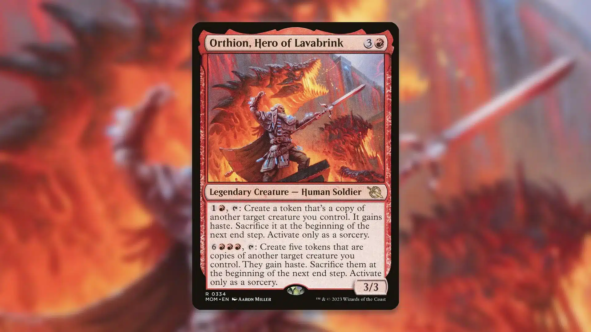 Orthion, Hero of Lavabrink
