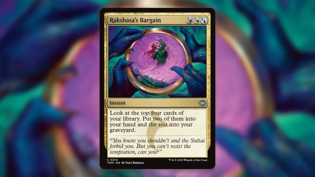 Rakshasa's Bargain MTG