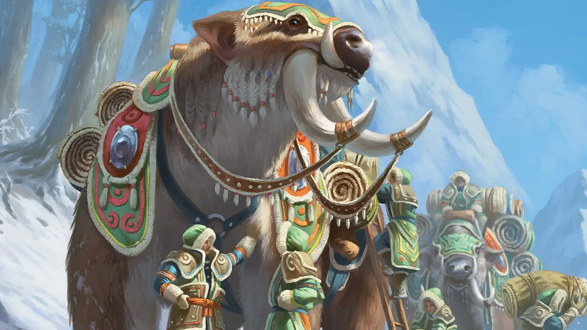 Temur Tawnyback | Tarkir: Dragonstorm | Art by Brian Valeza
