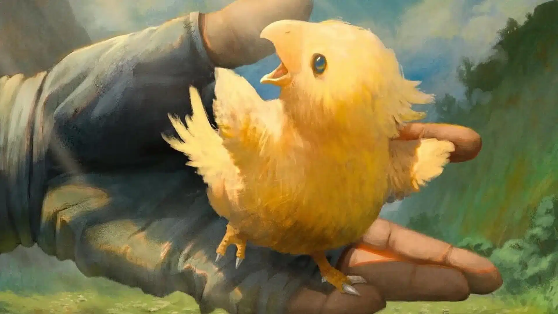Through the Omenpaths MTG Sazh's Chocobo