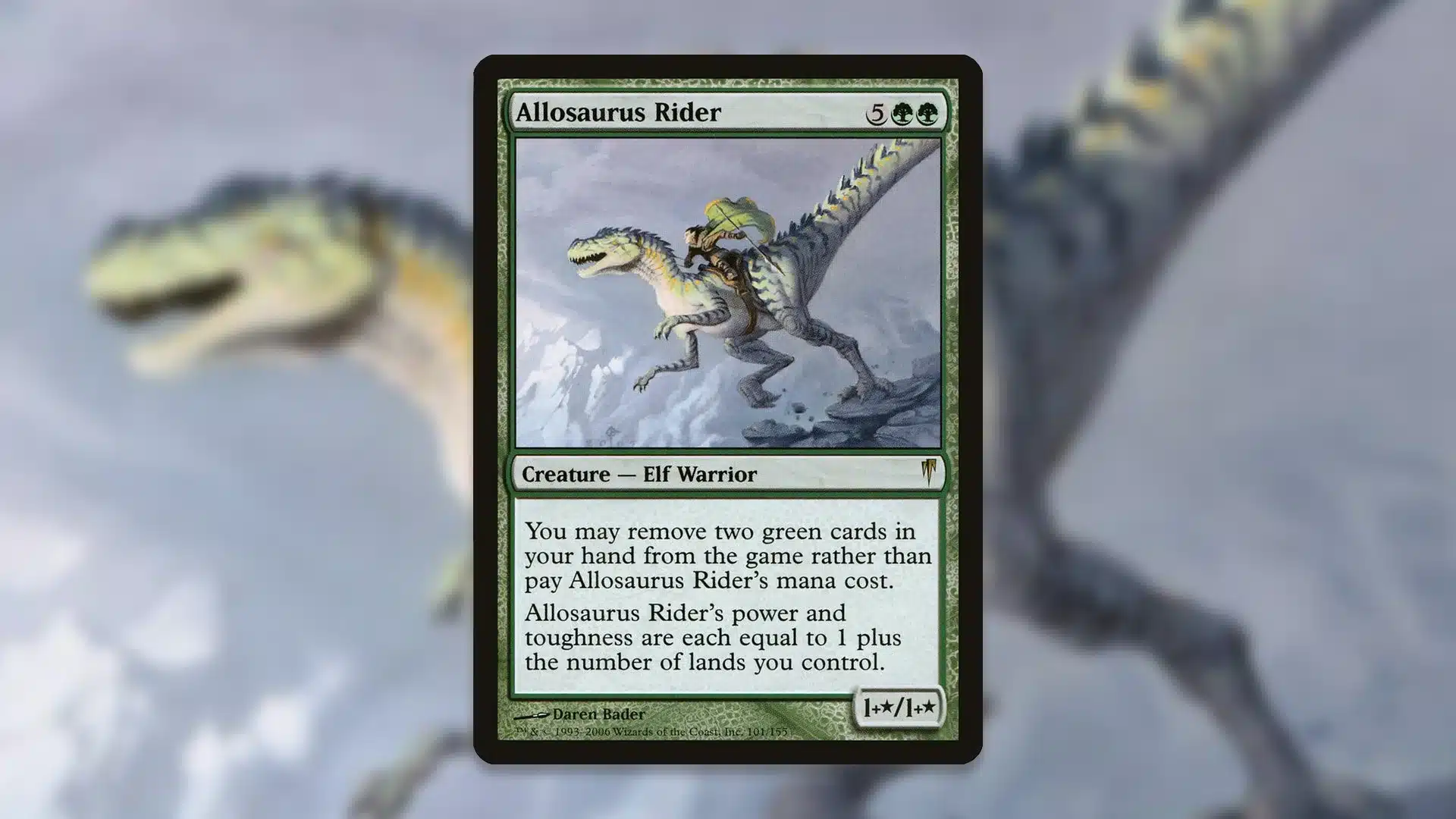 Allosaurus Rider