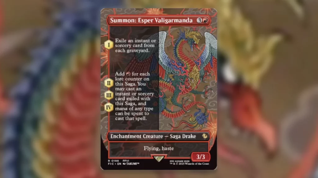 Final Fantasy Summon Spoilers Summon Esper Valigarmanda