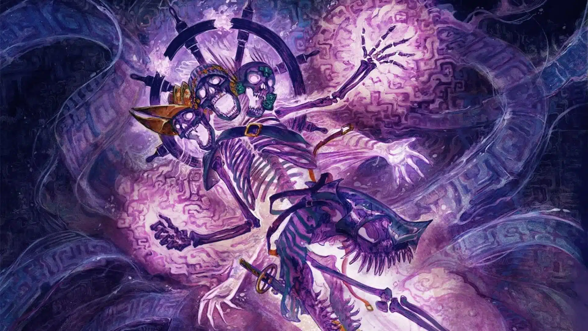 The Grim Captain | The Lost Caverns of Ixalan | Art by Tiffany Turrill