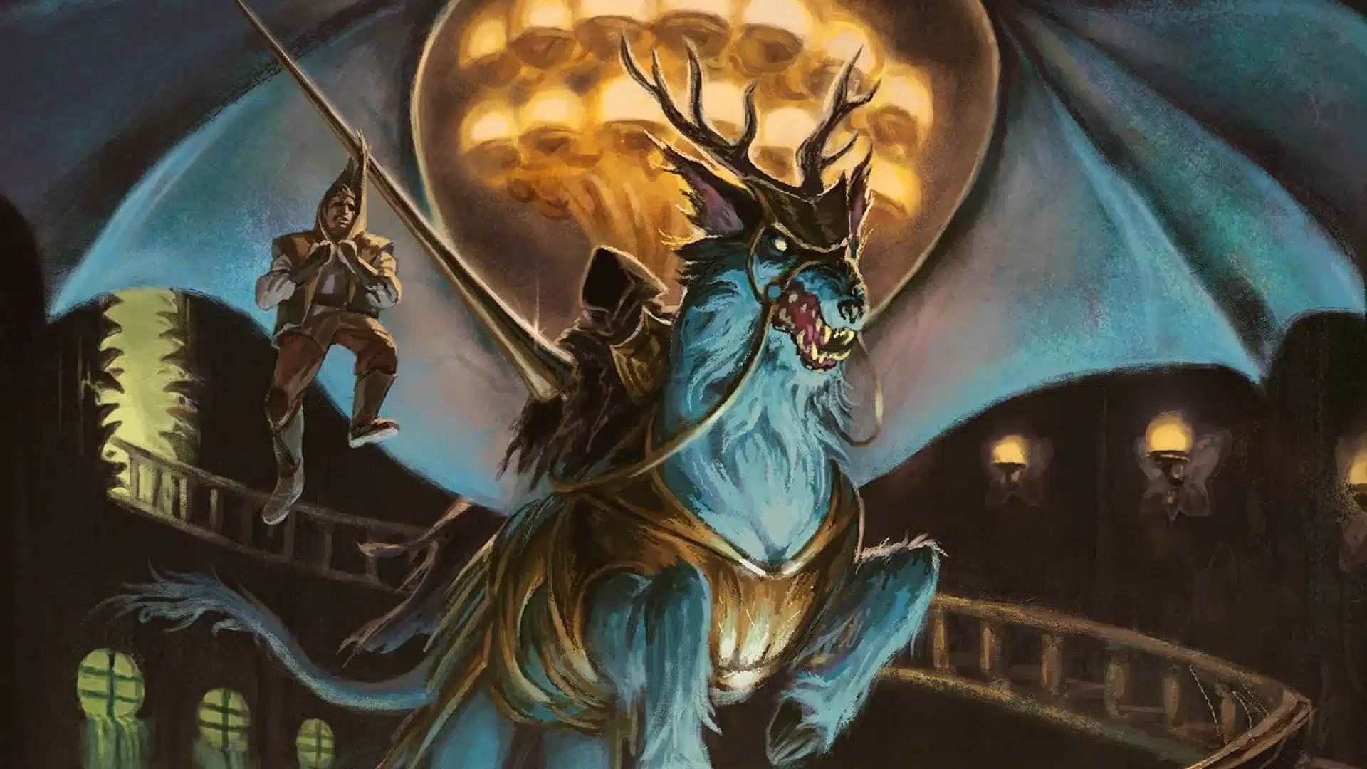 Archon of Cruelty | Duskmourn House of Horrors: Commander Decks | Art by James Bousema