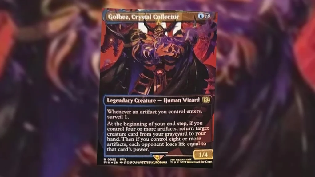 Golbez, Crystal Collector
