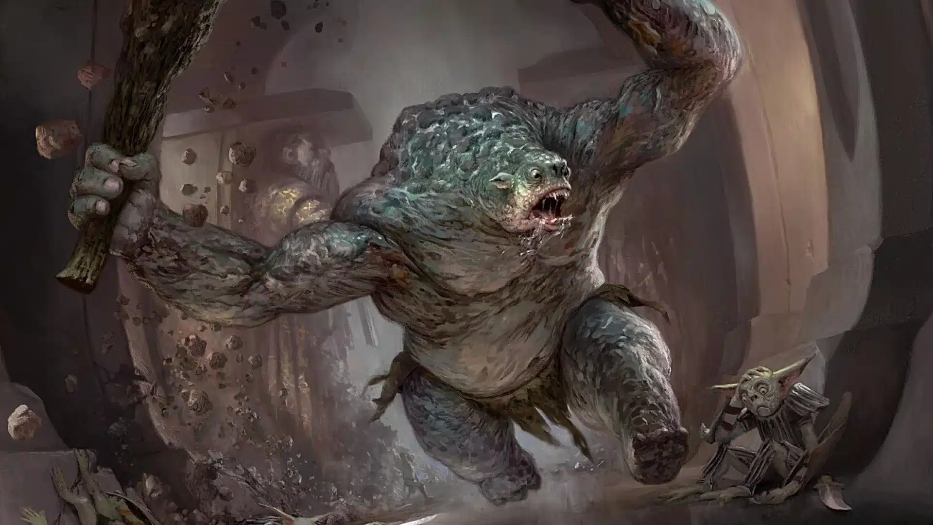 Troll of Khazad-dûm | The Lord of the Rings: Tales of Middle-earth | Art by Simon Dominic