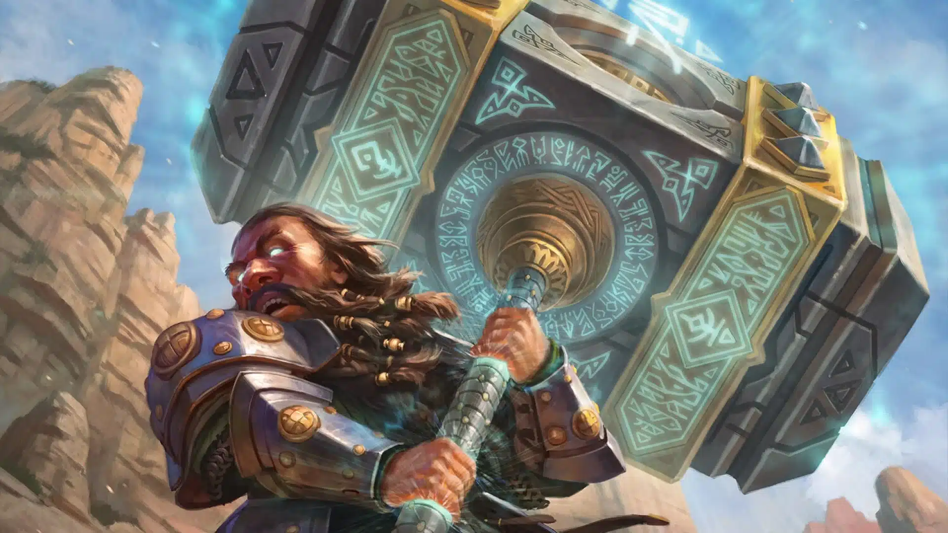 Colossus Hammer | Core Set 2020 | Art by Dmitry Burmak