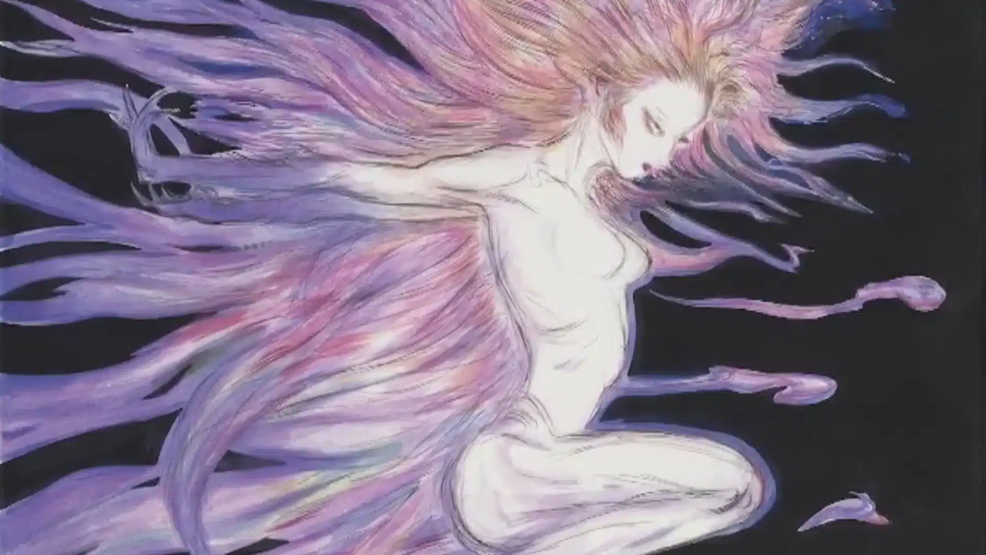 Esper Terra | Final Fantasy | Art by Yoshitaka Amano
