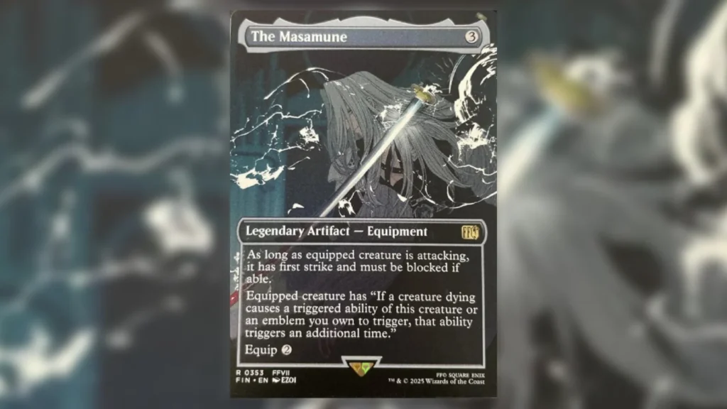 MTG Final Fantasy The Masamune