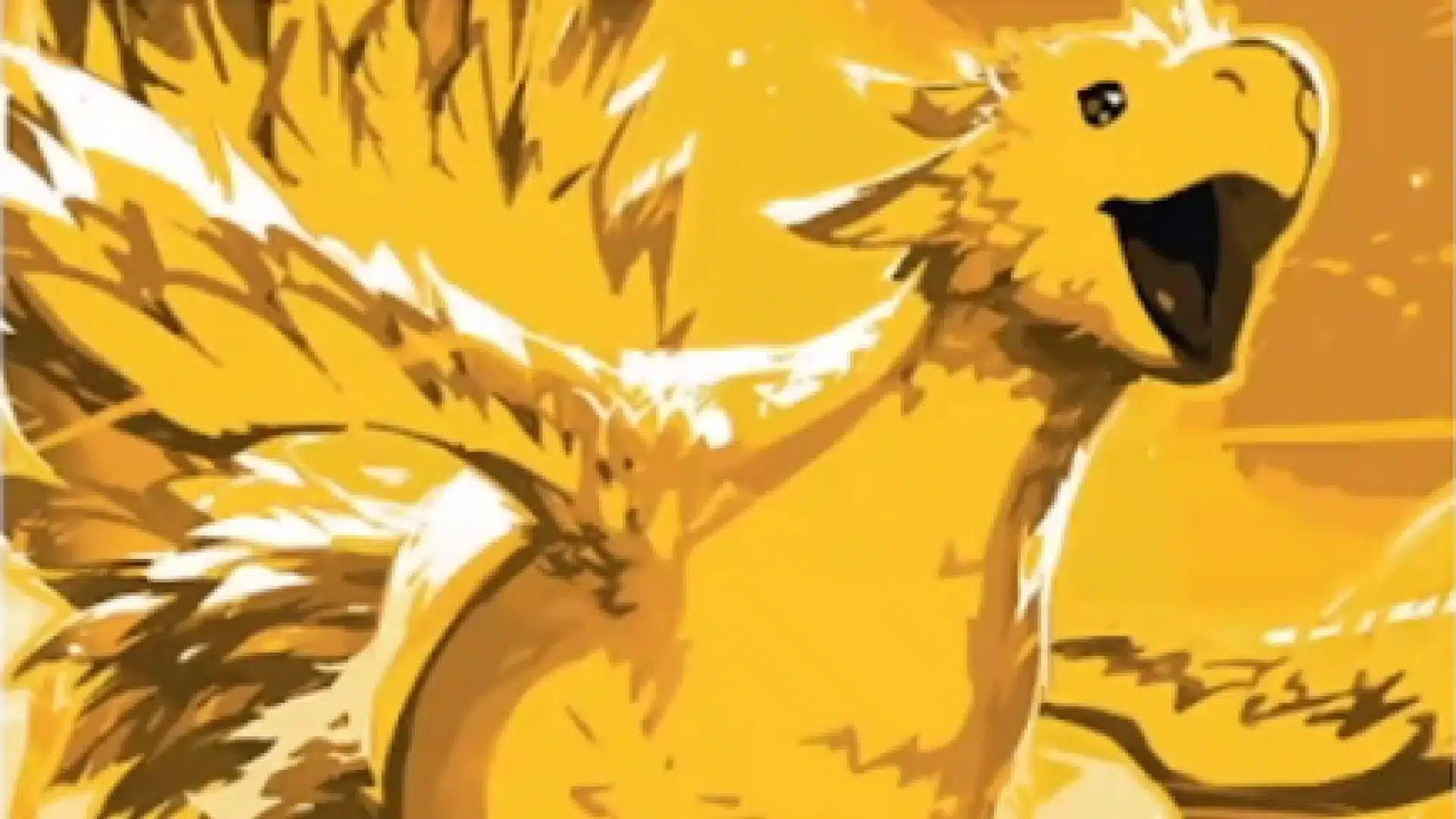 Traveling Chocobo | Final Fantasy | Art by Toni Infante