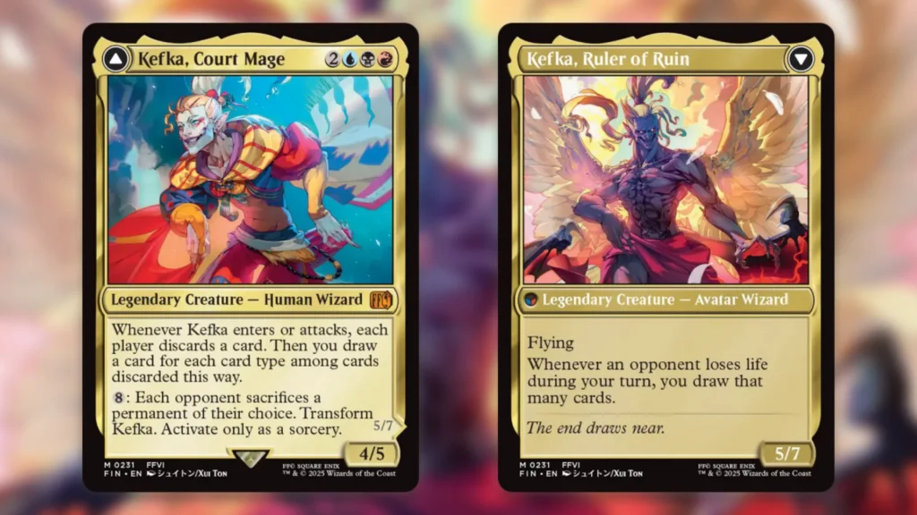 Best Commanders MTG Final Fantasy Kefka Court Mage Kefka Ruler of Ruin