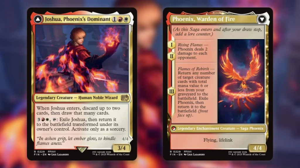 MTG Final Fantasy Boros Joshua Phoenix's Dominant