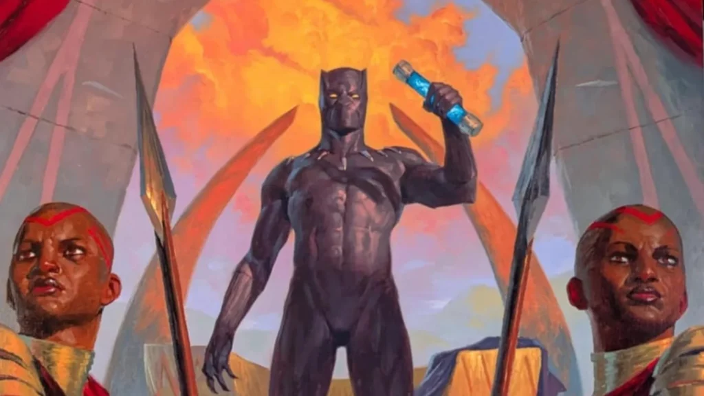 MTG Marvel Action Figure Leak Black Panther