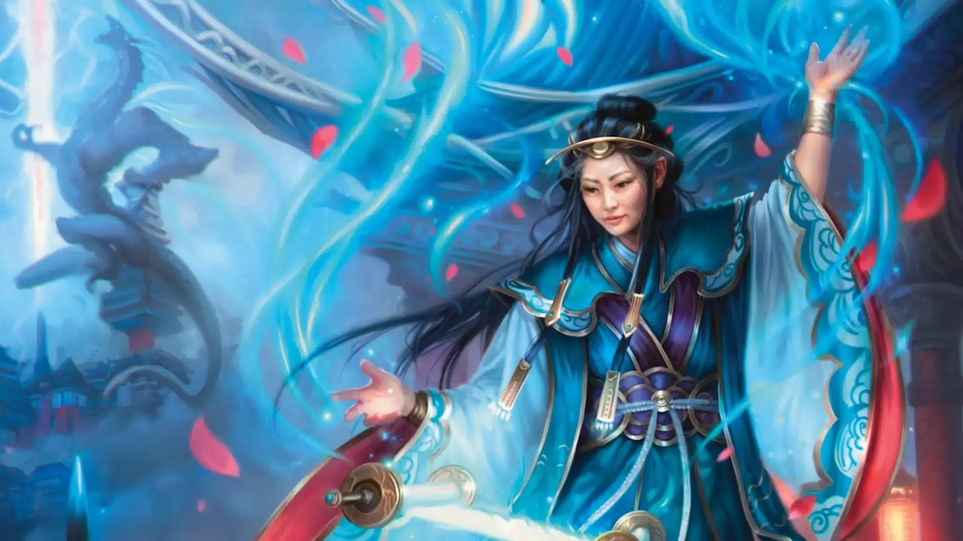 Rediscover the Way | Tarkir: Dragonstorm | Art by Justyna Dura