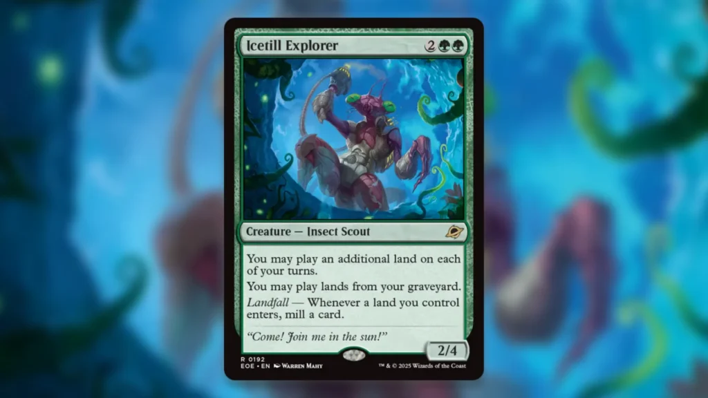 Best Commander Cards Edge of Eternities Icetill Explorer