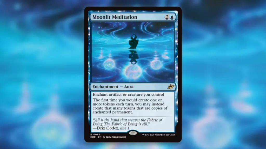 Best Commander Cards Edge of Eternities Moonlit Meditation