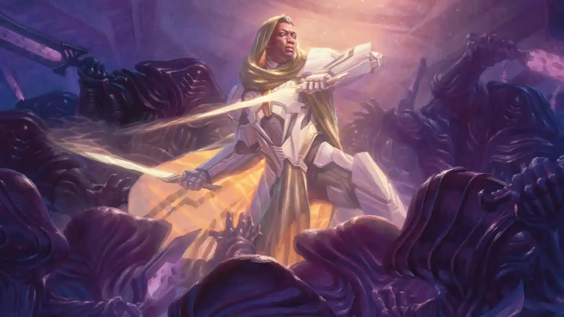 Syr Vondam, Sunstar Exemplar | Edge of Eternities | Art by Ryan Pancoast