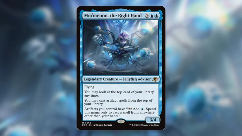 Best Commanders Edge of Eternities Mmmenon the Right Hand