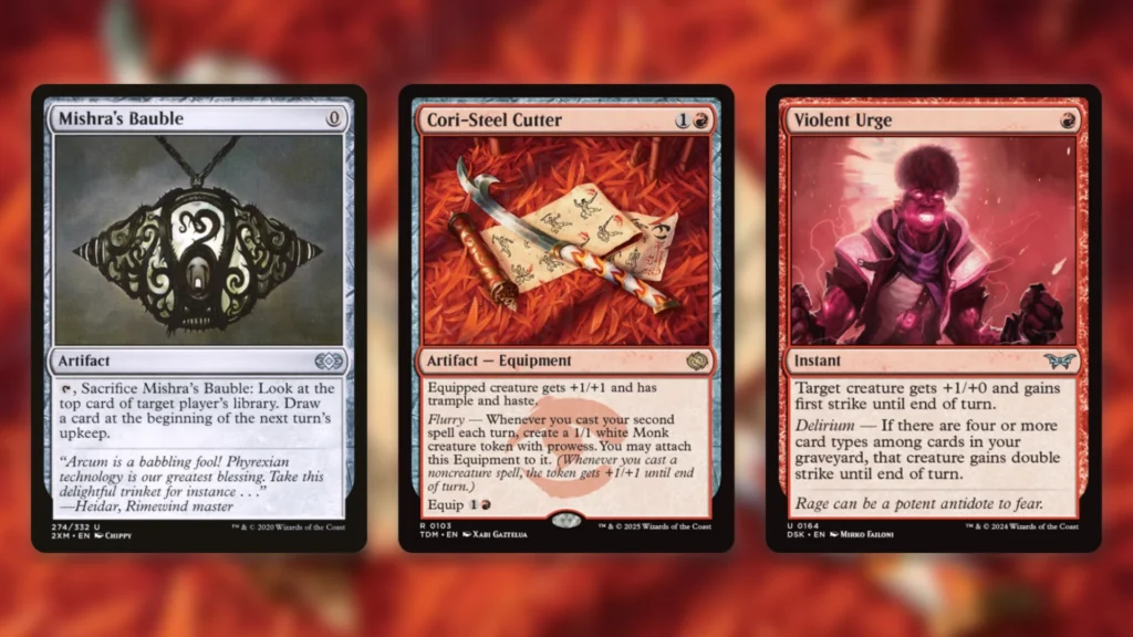 Boros Delirium MTG Modern Prowess Package