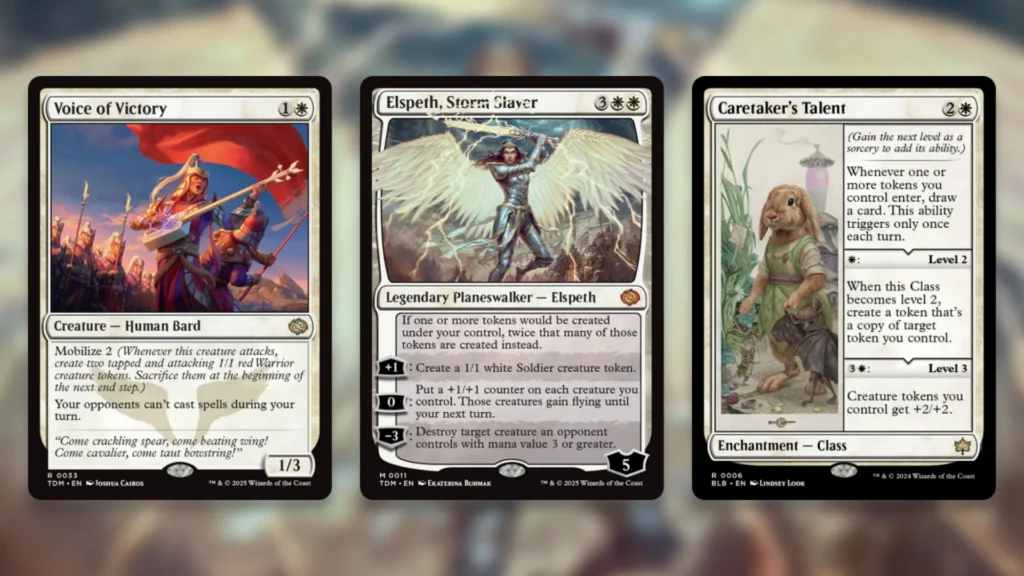 Control Decks MTG Standard Mono White Token