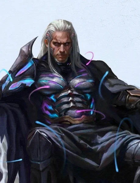 Tezzeret, Cruel Captain | Edge of Eternities | Art by Magali Villeneuve