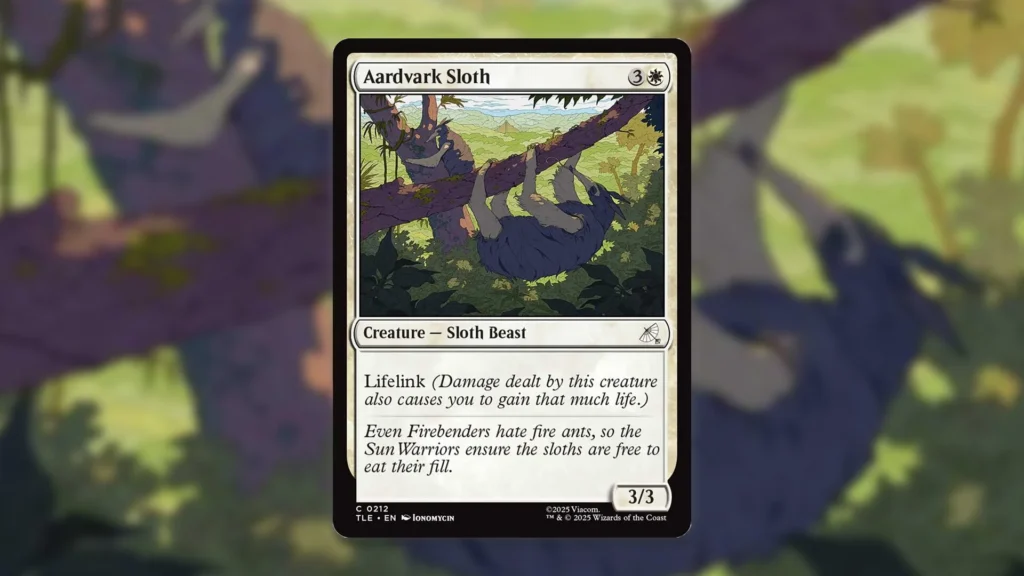 Aardvark Sloth