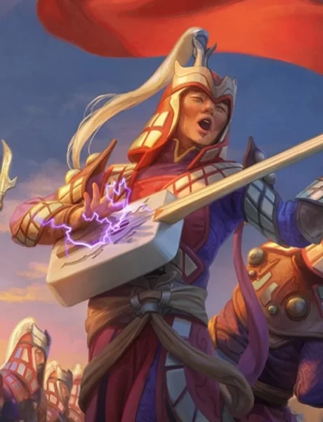 Voice of Victory | Tarkir: Dragonstorm | Art by Joshua Cairos