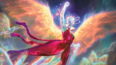 Starfield Shepherd | Edge of Eternities | Art by Marta Nael