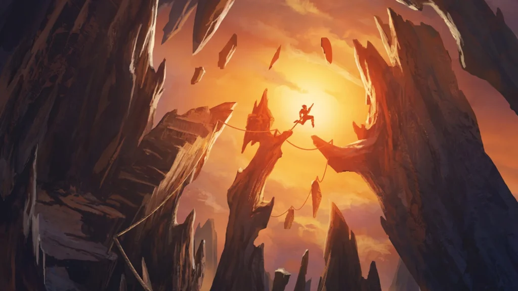 Cragcrown Pathway | Zendikar Rising | Art by Andreas Rocha