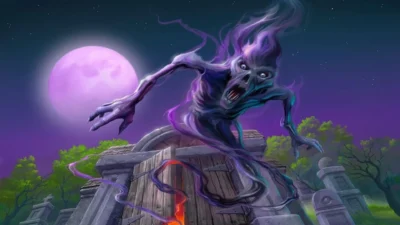 Crypt Ghast | Duskmourn House of Horrors: Commander Decks | Art by Tim Jacobus