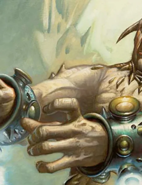 Vedalken Shackles | Fifth Dawn | Art by Mark Zug
