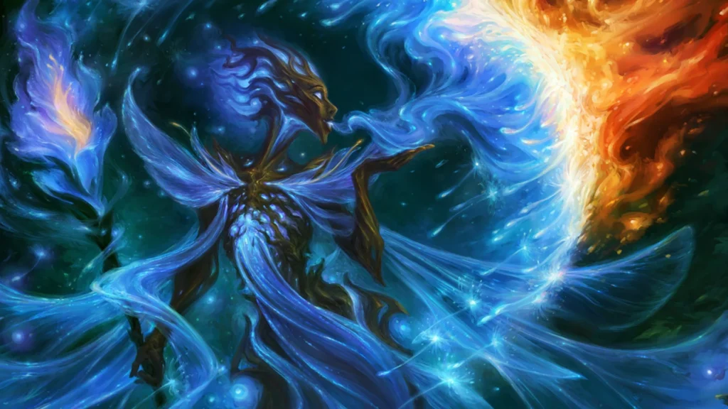 Spell Stutter | Wilds of Eldraine | Art by Liiga Smilshkalne