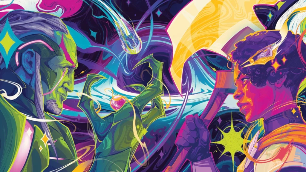 Edge of Eternities Collector Booster Box Art | Andrew Thompson