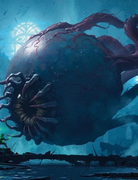 Abhorrent Oculus | Duskmourn: House of Horrors | Art by Bryan Sola