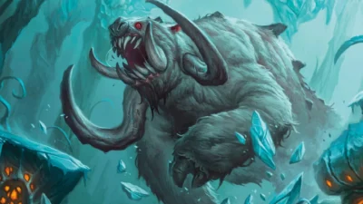 Frenzied Baloth | Edge of Eternities | Art by Diana Franco