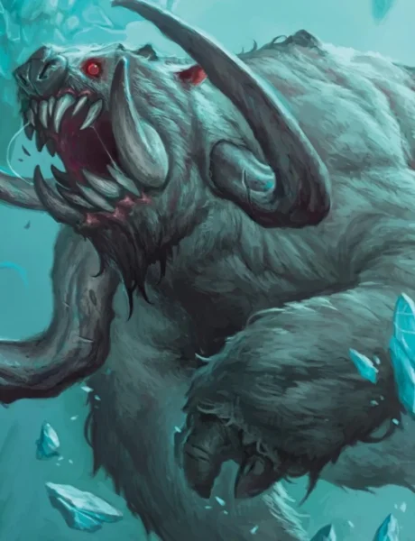 Frenzied Baloth | Edge of Eternities | Art by Diana Franco