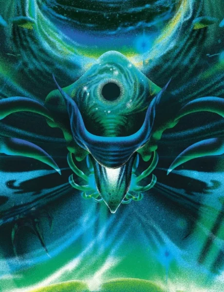 Cosmogoyf | Edge of Eternities | Art by Princess Hidir