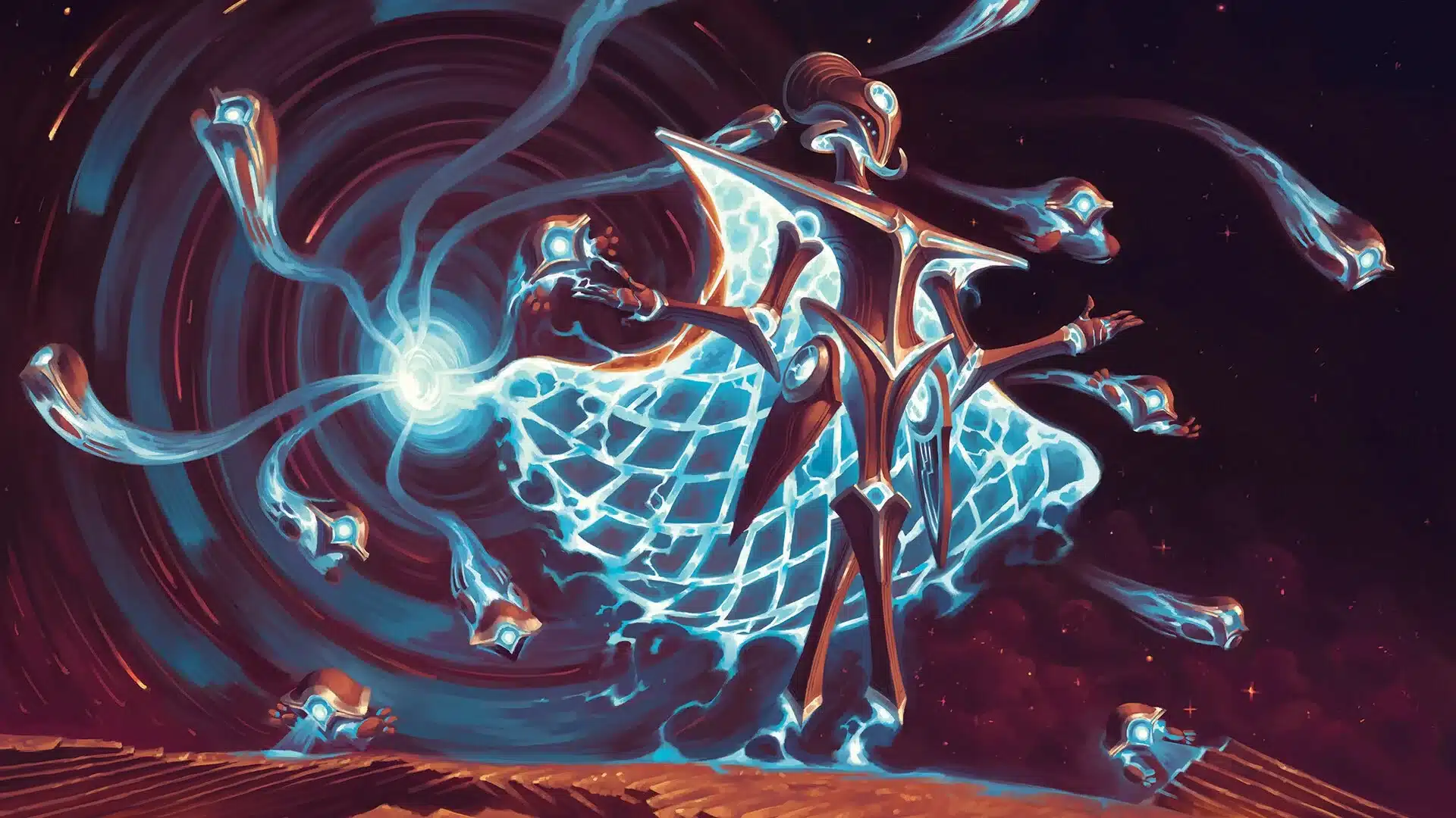 Pinnacle Emissary | Edge of Eternities | Art by Alejandro Pacheco