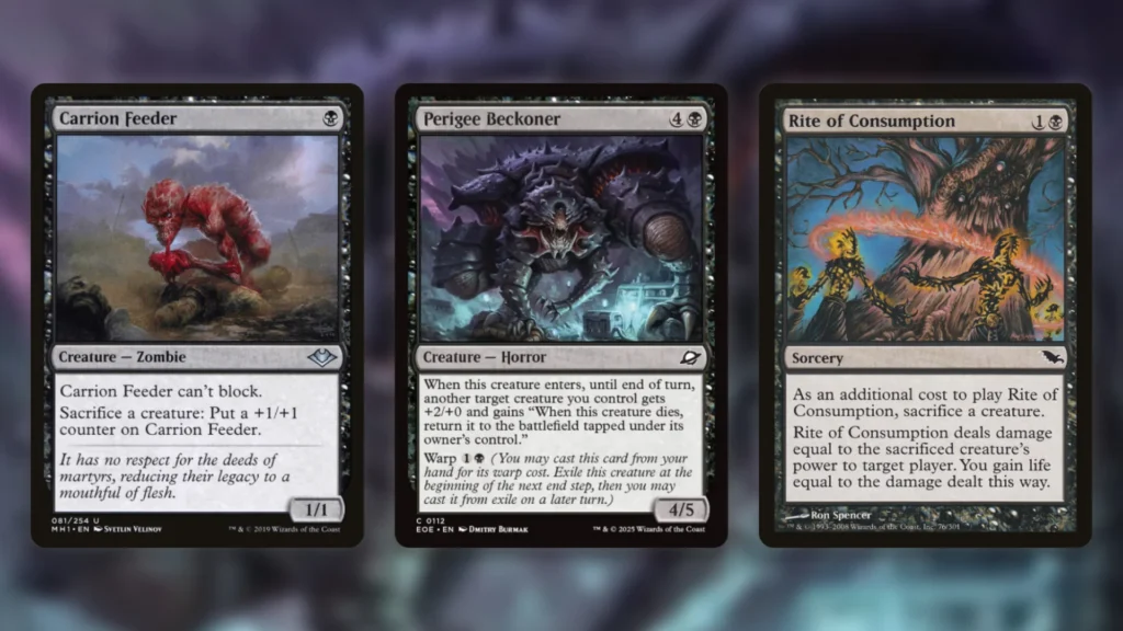 Mono Black Sacrifice MTG Pauper