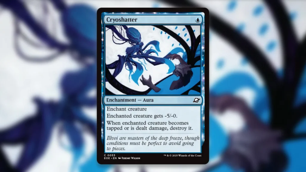 Mono Blue Faeries Edge of Eternities Cryoshatter