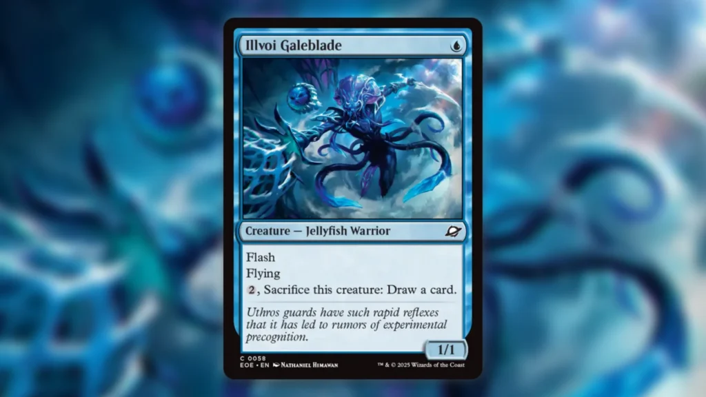 Mono Blue Faeries Edge of Eternities Illvoi Galeblade