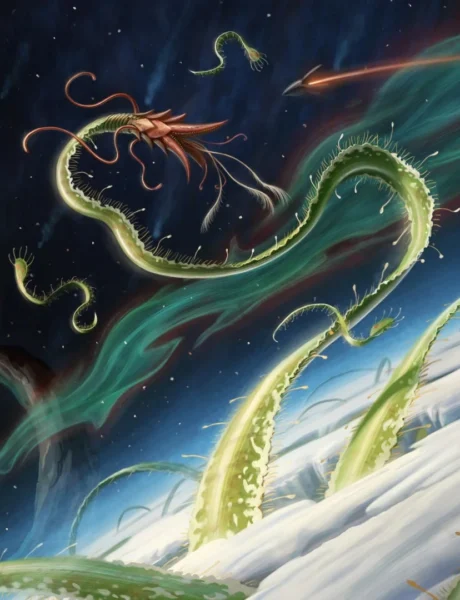 Ouroboroid | Edge of Eternities | Art by Samuel Perin