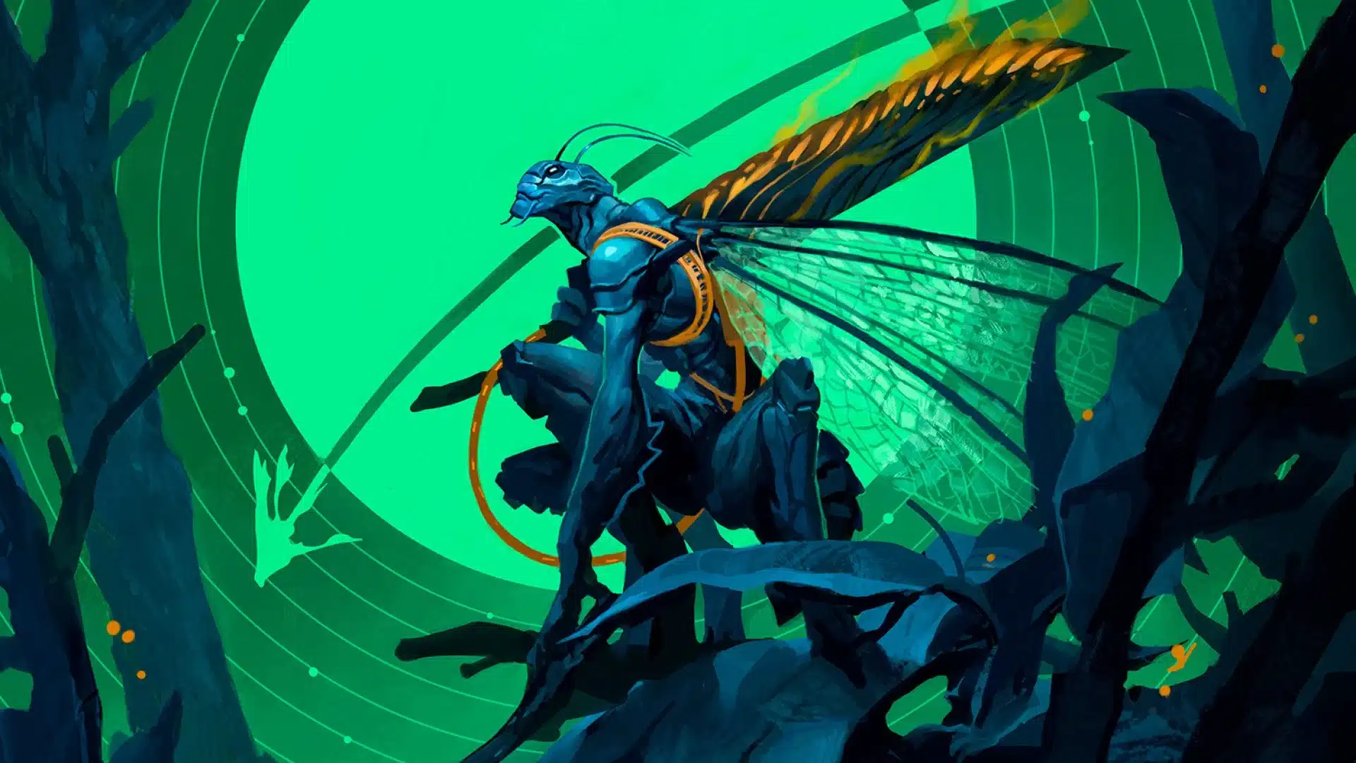 Genemorph Imago | Edge of Eternities | Art by Benjamin Ee