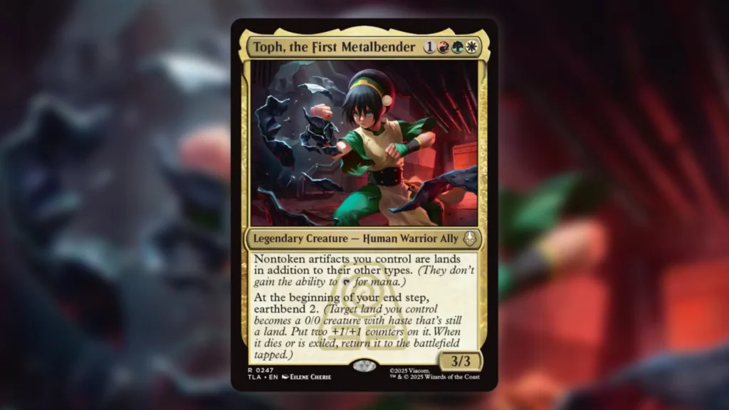 Toph the First Metalbender MTG
