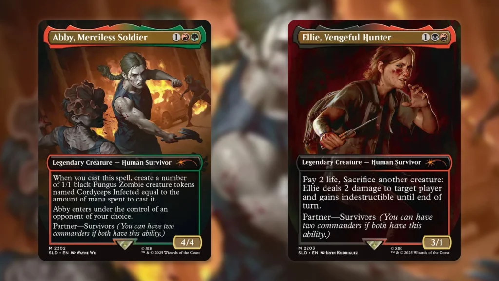 Abby, Merciless Soldier | Ellie, Vengeful Hunter