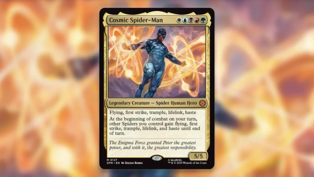 Cosmic Spider Man MTG