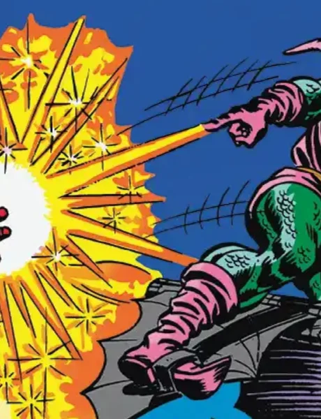 Goblin Bombardment | Marvel | Art by John Romita Sr.